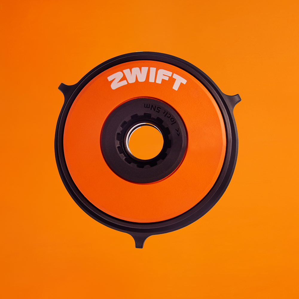 With a Pre-Installed Zwift Cog