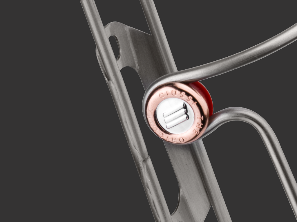 Ciussi Inox Bottle Cages Metal Inox Elite