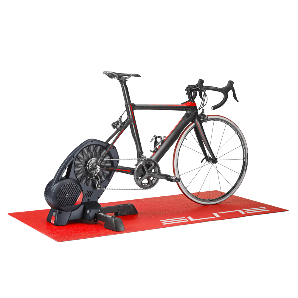 Tapis d'entrainement home trainer - VELOMANIA Suisse