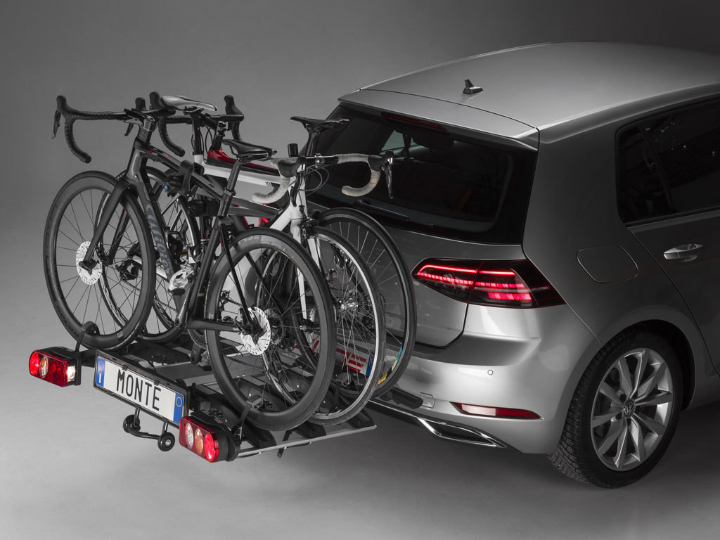 Vw tow bar bike rack sale